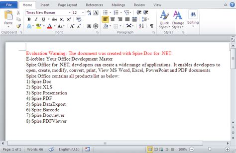 How To Load A Plain Text Txt Files And Save It As Word Document