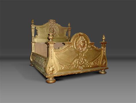 Louis Xiv Style Double Bed Soubrier Rent Furniture Bed Xviith