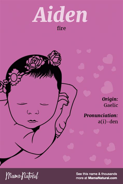 Aiden Name Meaning Origin Popularity Girl Names Like Aiden Mama