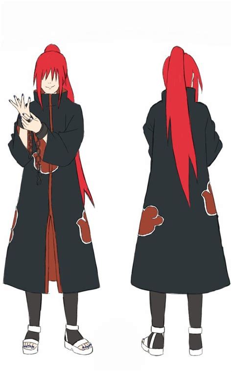 Akatsuki Oc Concept Personagens De Anime Ninja Mulher Susanoo Naruto