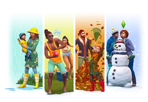 The Sims 4 Seasons Expansion Pack Dlc Announced J Station X