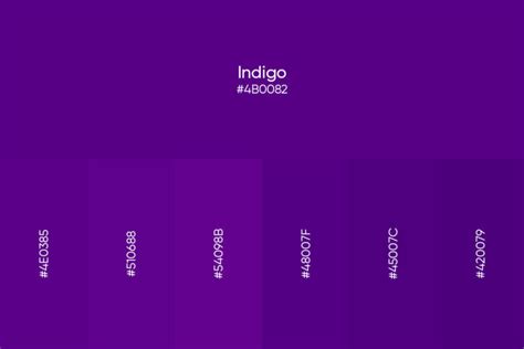 Indigo Color Hex Code Shades And Design Ideas Picsart Blog