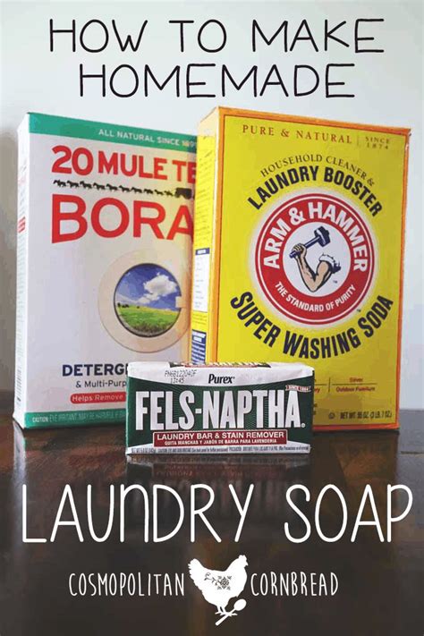 How To Make Homemade Laundry Soap A Good Life Farm Laundry Soap