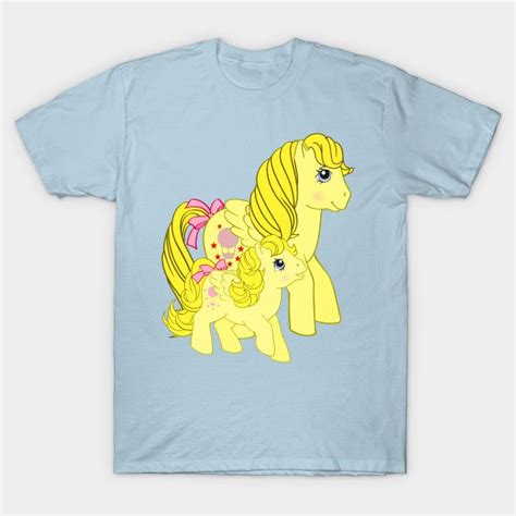 Retro G1 My Little Pony Lofty And Baby My Little Pony T Shirt