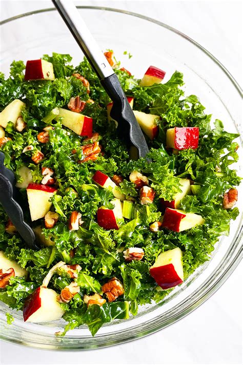 Easy Kale Salad One Bowl One Pot Recipes