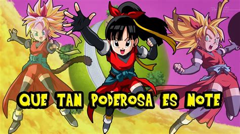 Explore new areas and adventures as you advance through the story and form powerful bonds with other heroes from the dragon ball z universe. Que Tan Poderosa es Note de Dragon Ball Heroes - YouTube