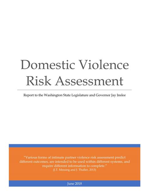 Domestic Violence Risk Assessment Docslib