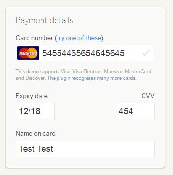 It has the numbering system and application and registration procedures. 10 jQuery Credit Card Form Plugins | Learning jQuery