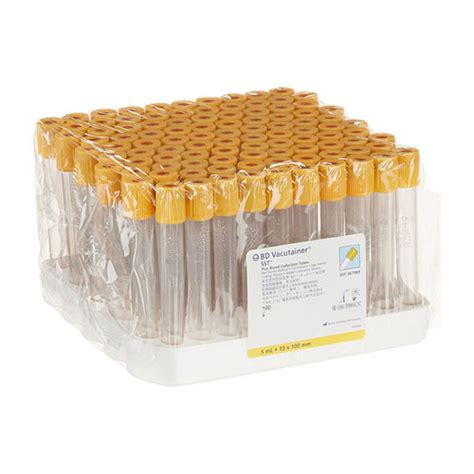 Bd Medical 367989 Vacutainer® Plus Plastic Sst™ Blood Collection Tubes