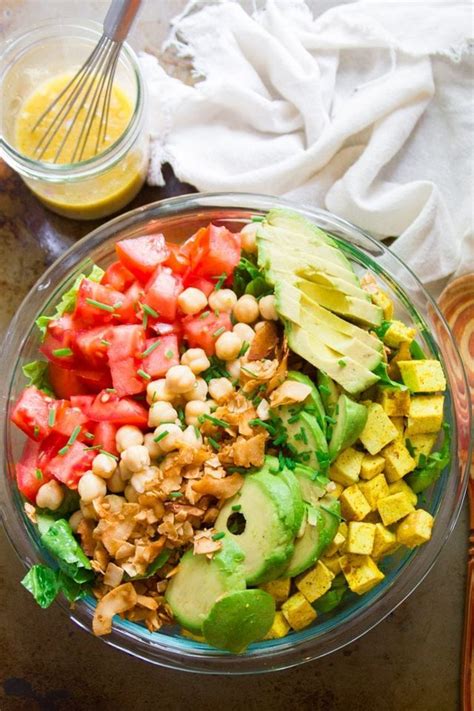 Vegan Cobb Salad Connoisseurus Veg Bloglovin Healthy Vegan Dinner Recipes Vegetarian Salad