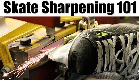 Beginners Guide to Skate Sharpening - New To Hockey