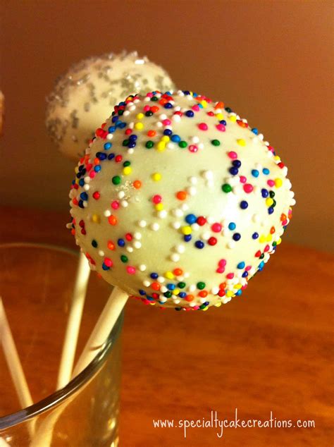 Cake Pops With Sprinkles Variety Leelalicious