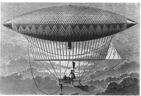 The First Powered Airship The Greatest Moments In Flight Space