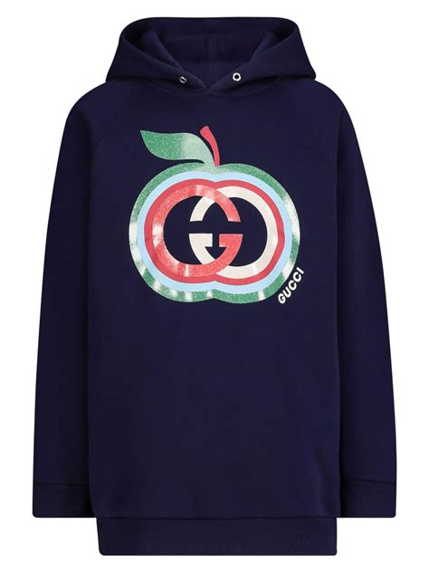 Gucci Hoodie Blue For Girls