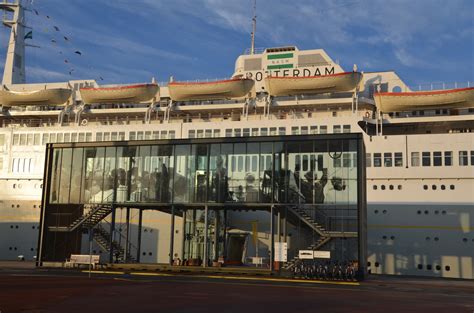 Ss Rotterdam Entrance Ss Rotterdam Shipfriends