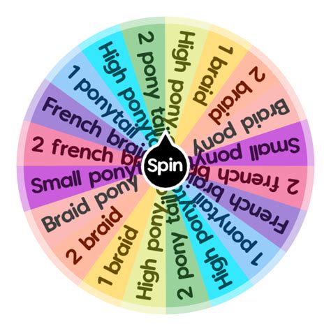 Hairstyles Spin The Wheel App
