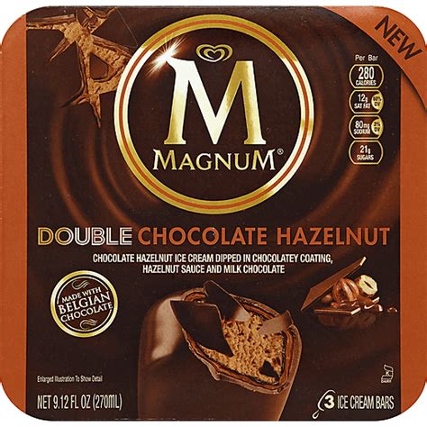 Magnum Double Chocolate Hazelnut Ice Cream Ct Ice Cream Treats Toppings Edwards Food Giant