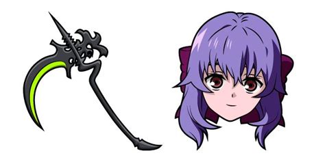 Seraph Of The End Shinoa Hiragi Cursor Custom Cursor Seraph Of The