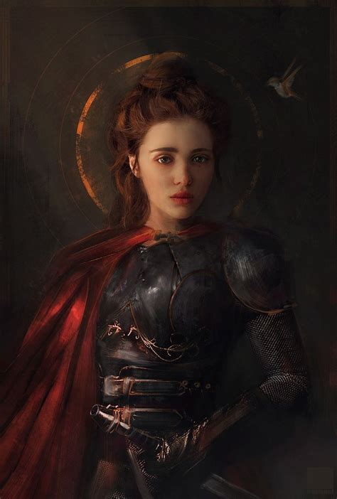 Joan D Arc Saint Joan Of Arc St Joan Fantasy Portraits Character
