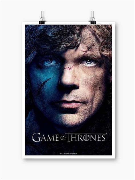 Tyrion Lannister Game Of Thrones Official Poster Redwolf