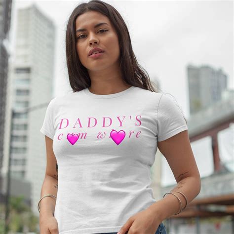 Daddys Cm Whre T Shirt Whore Shirt Bdsm Shirt Bdsm T Etsy Uk