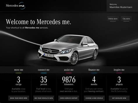 Mercedes Me Daimler Zeigt Auf Dem Auto Salon Neue Internetseite DER