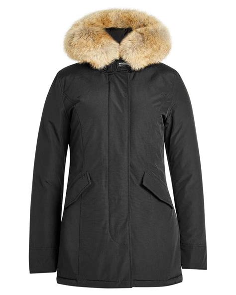 Lyst Woolrich Arctic Down Parka With Fur Trimmed Hood