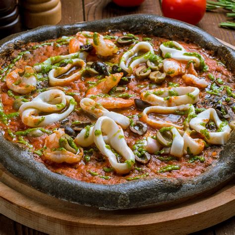 Paella Pizza Recipe Cavit Collection
