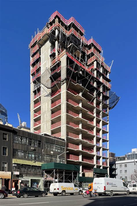 300 West 30th Street Nears Topping Out In Chelsea Manhattan New York