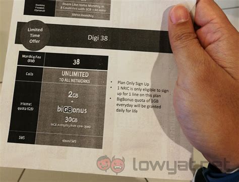 Check spelling or type a new query. New Digi Postpaid offers unlimited calls and 32GB data for ...