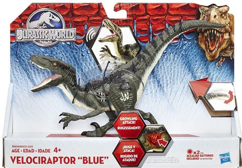 Jurassic World Growler Velociraptor Blue 8 Action Figure Hasbro Toys Toywiz