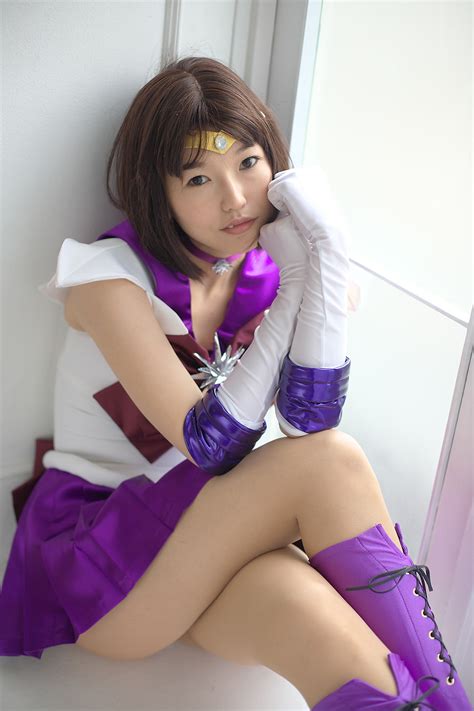 Safebooru Bishoujo Senshi Sailor Moon Boots Cosplay Crossed Legs Elbow Gloves Fang Kumi Sailor