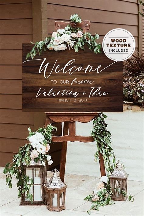 Wedding Welcome Sign Printable Welcome To For Wedding Etsy Backyard
