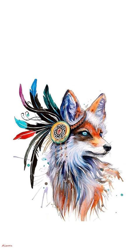 50 Fox Wallpaper Art Pics