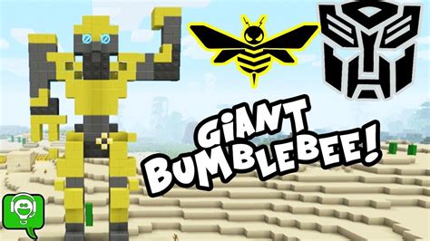 Bumblebee Transformer Minecraft Build On Hobbykidstv Youtube