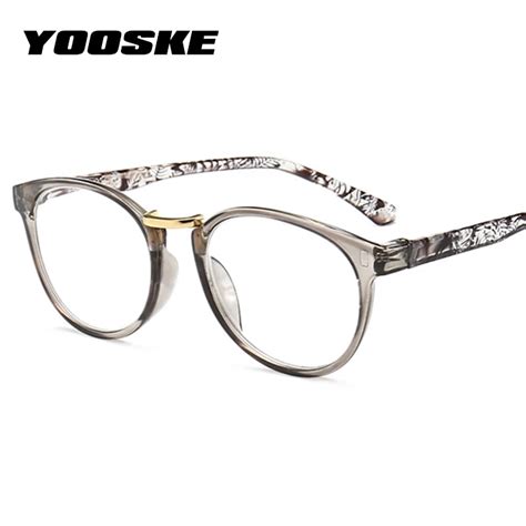 Yooske Women Cat Eye Reading Glasses Vintage Presbyopia Eyeglasses Fashion Flower Print Diopter
