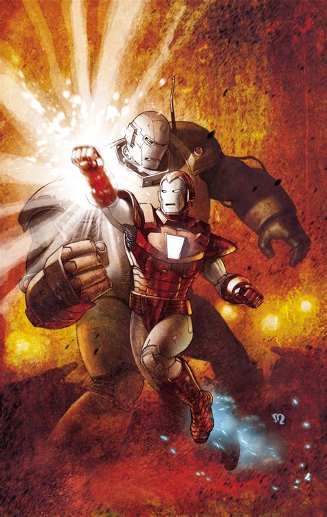 Comics Forever Iron Man Vs The Iron Monger Artwork By Stephane