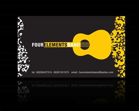 Free music business card template business cards templates. How to: 5 Ways to Promote your Band and Gain Fans ...