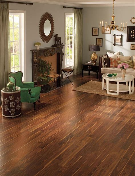 How To Choose The Ideal Living Room Floor Walnut Laminate Flooring