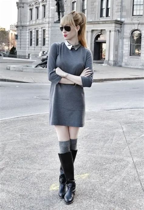 How To Wear Knee High Socks Stylish Outfit Ideas