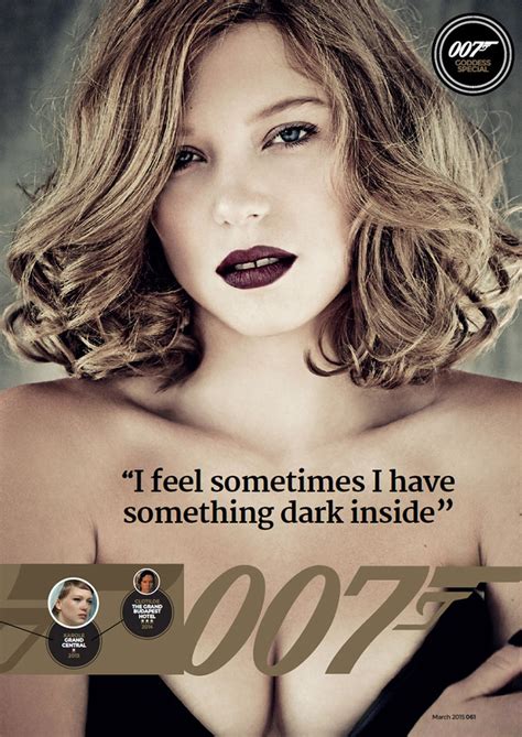 The Sexiest Bond Girl Ever Spectre Star Lea Seydoux Strikes A Pose In Loaded