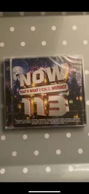 Now Thats What I Call Music 113 Cd £555 Picclick Uk