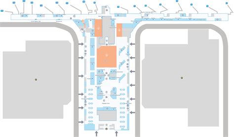Atlanta Airport Terminal Map Atl Airport Map