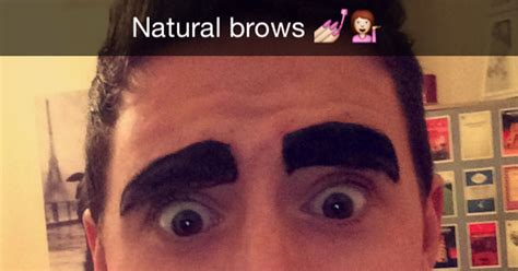 Then, i mimic this alignment in my drawing. Men - stop drawing on your eyebrows