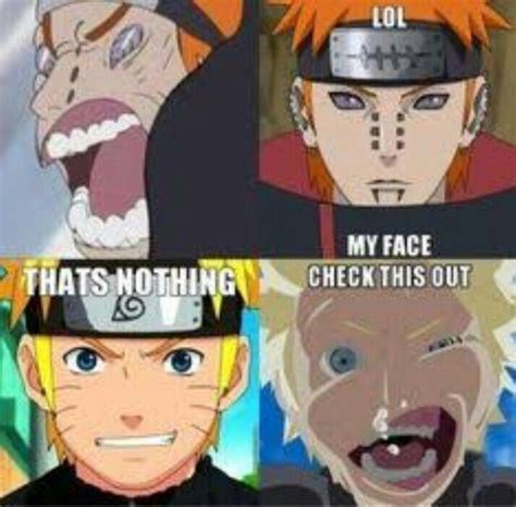 Funny Face Naruto Amino