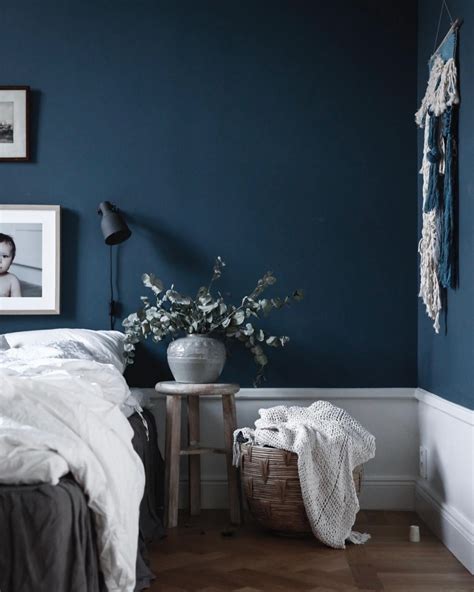 Idle Hands Awake Perfectly Dreamy Moody Blue Bedrooms