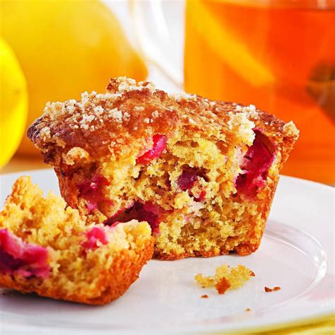 Lemon Cranberry Muffins Recipe Eatingwell