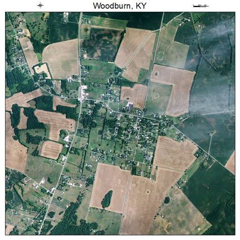 Aerial Photography Map Of Woodburn Ky Kentucky