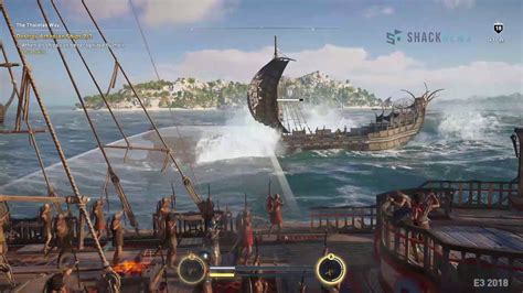 Assassin S Creed Odyssey Naval Combat 4K Gameplay YouTube