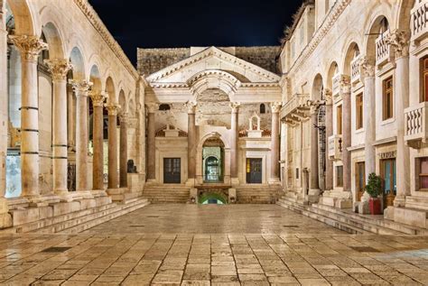 Diocletians Palace Dalmatian Travel